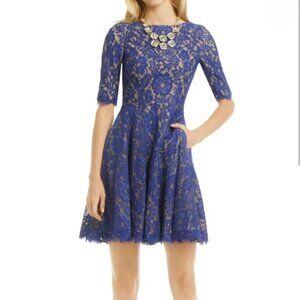 Monique Luhillier Floral Dress